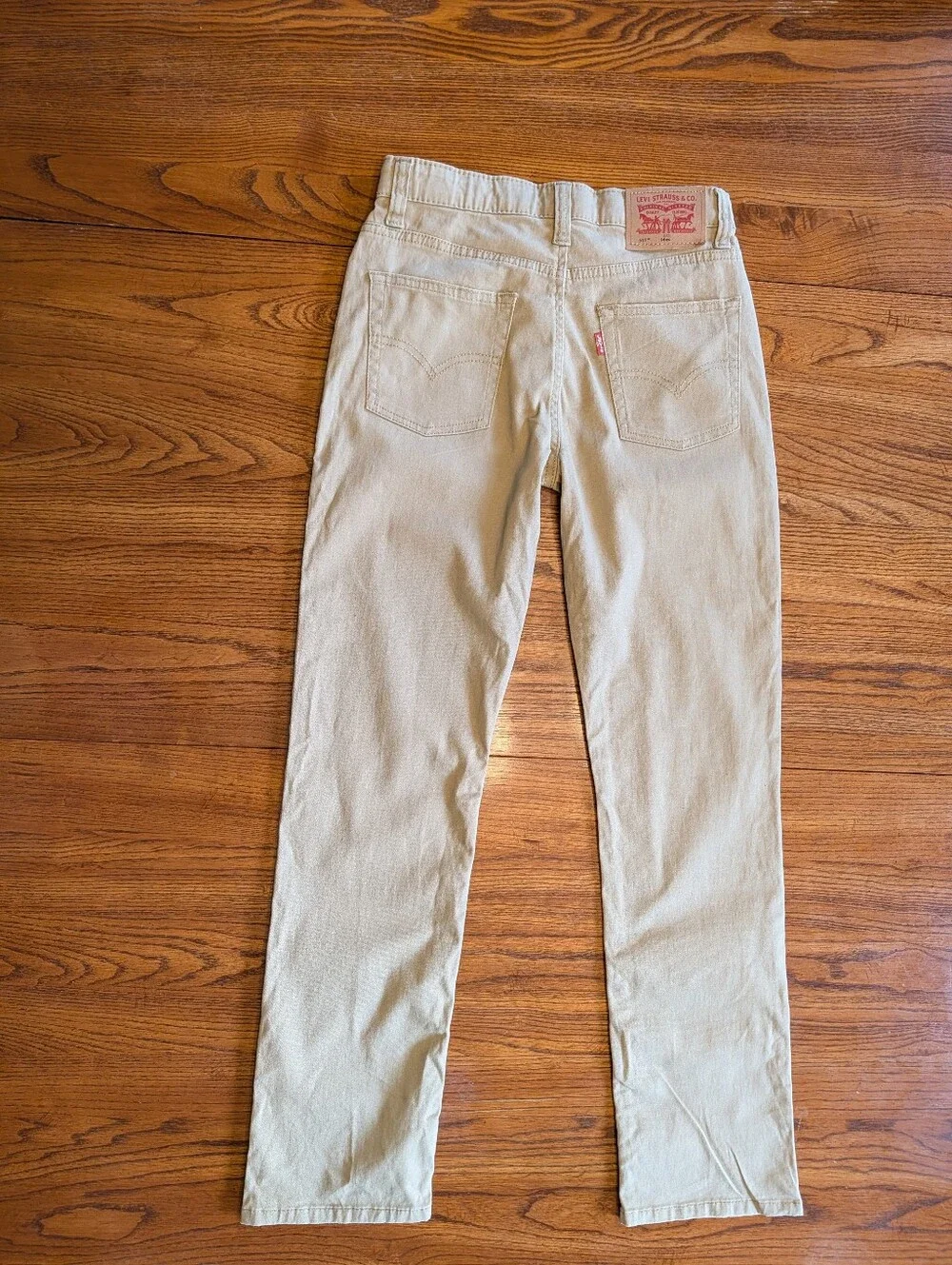 Levi's 511 Boys Khaki Skinny Pants – Size 14 Regular